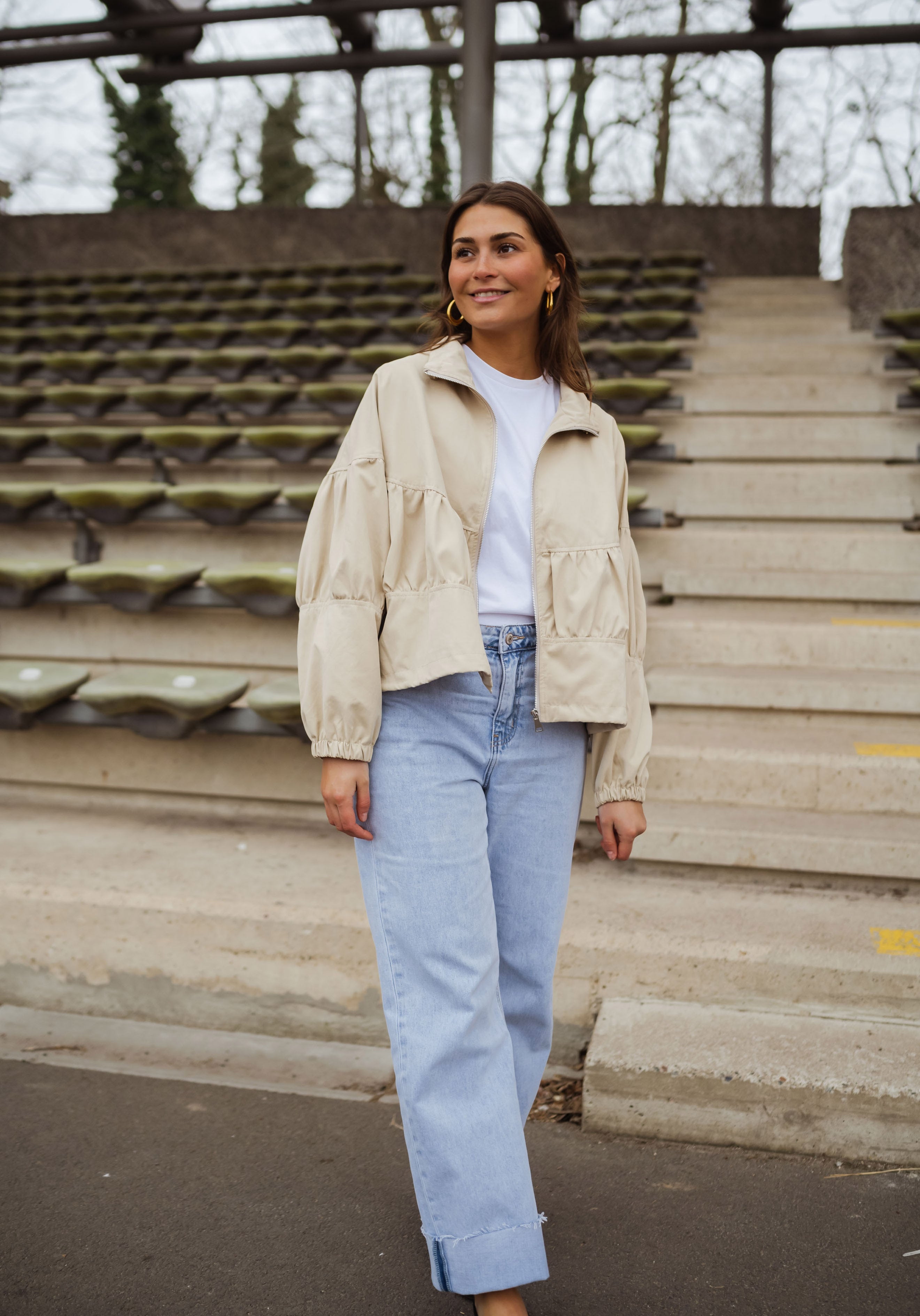 Beige Celma Jacket